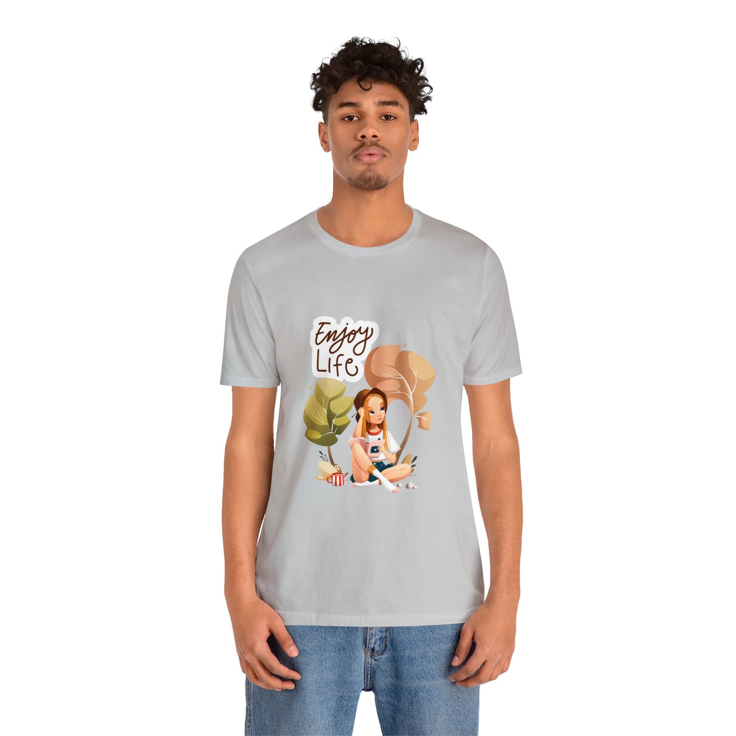 Enjoy Life Customized Unisex Jersey Short Sleeve Tee