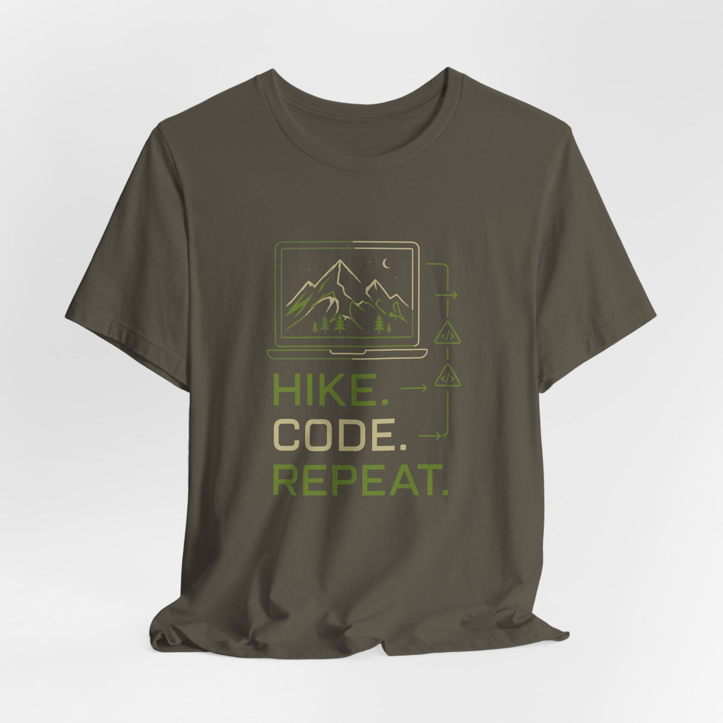 Hike Code Repeat T-Shirt