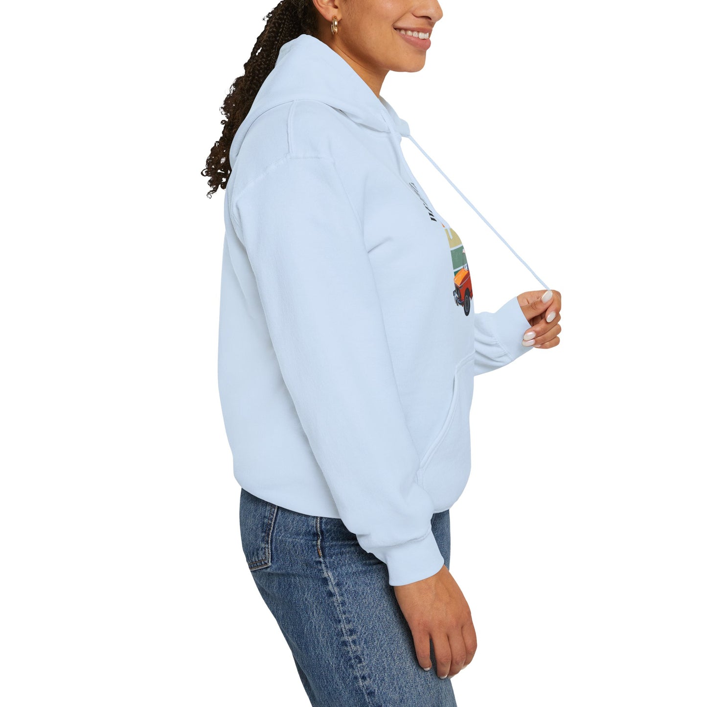 We Live in The Past Customized Unisex Heavy Blend™ Hooded Sweatshirt