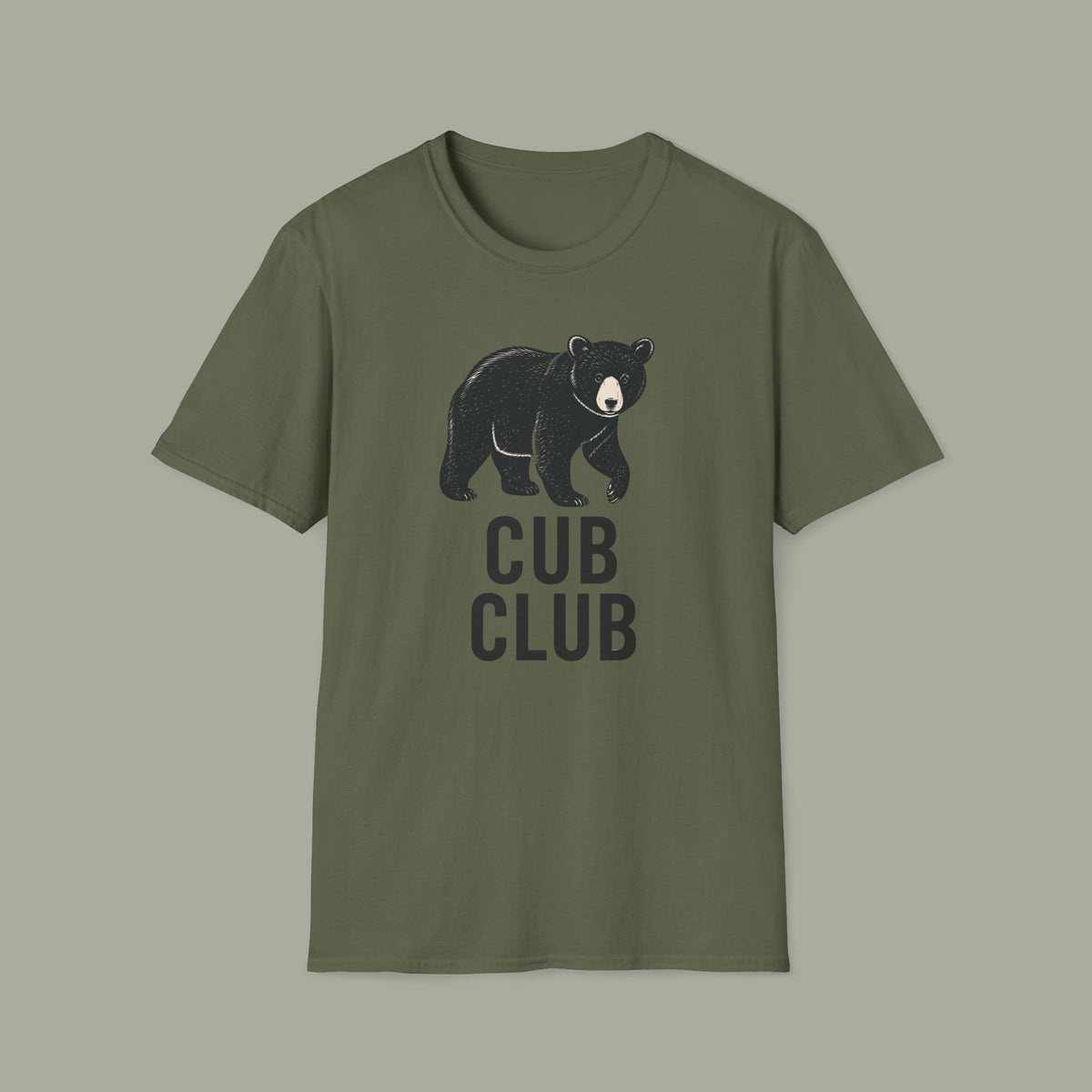 Cub Club T-Shirt — Cute Bear Cub Graphic Tee for Kids & Parents