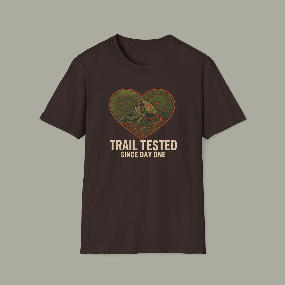 Trail Tested T-Shirt — "Trail Tested Since Day One" Hiking Tee