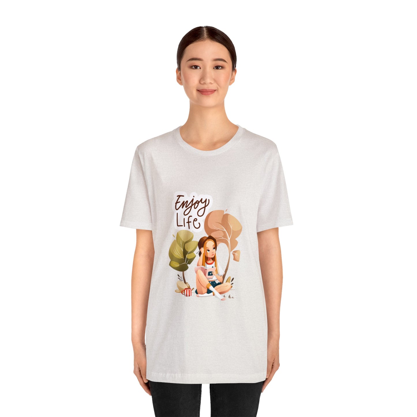Enjoy Life Customized Unisex Jersey Short Sleeve Tee