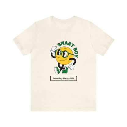 Smart Boy Always Chill Customized Unisex Jersey Short Sleeve Tee