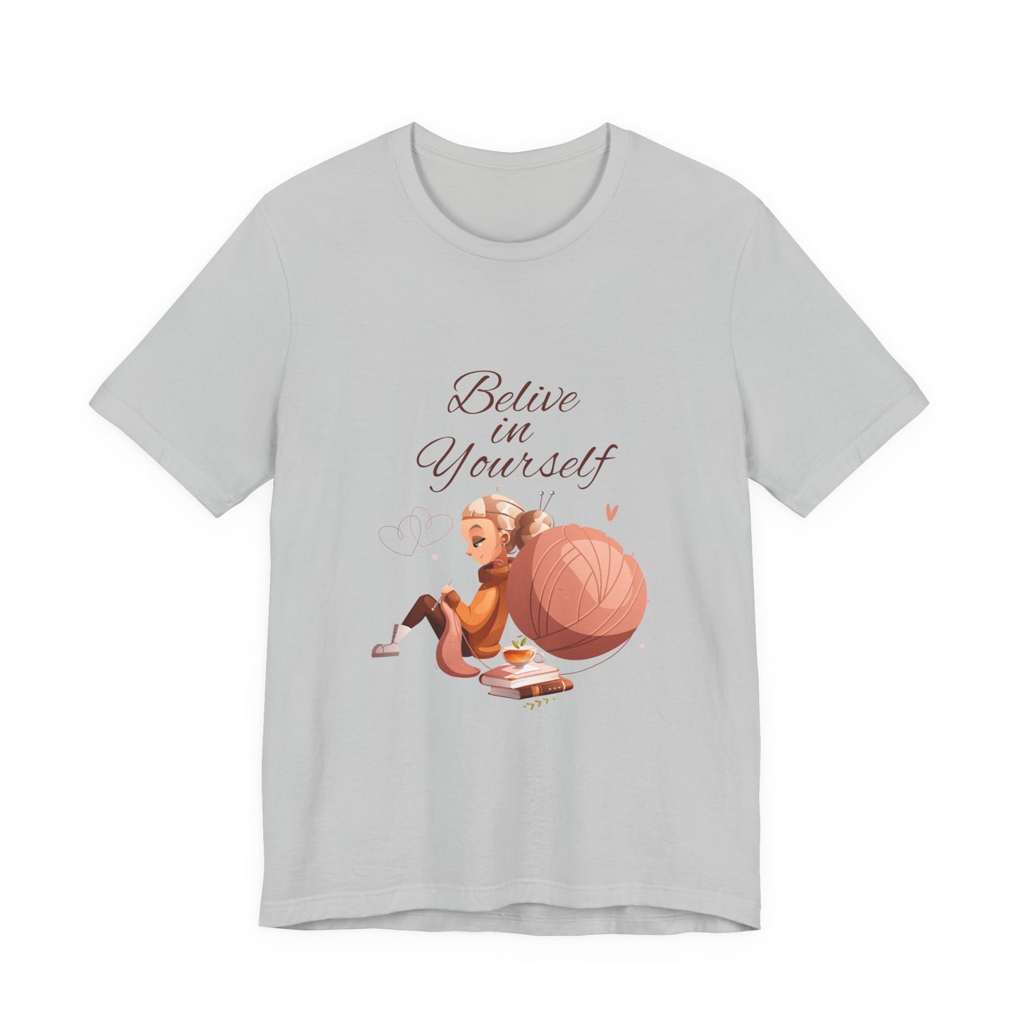 Believe in Yourself Customized Unisex Jersey Short Sleeve Tee