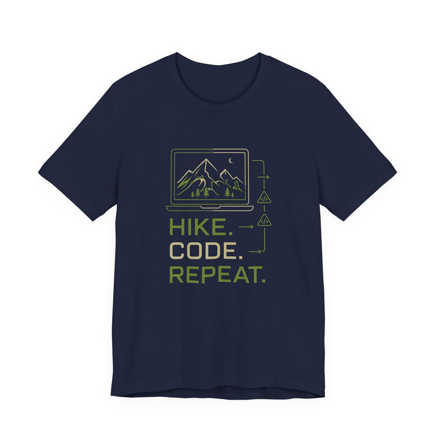 Hike Code Repeat T-Shirt