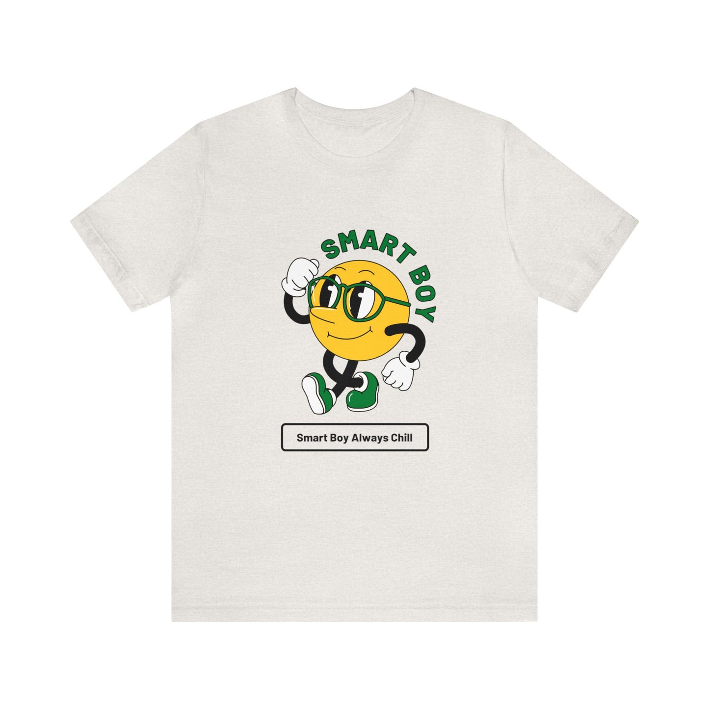 Smart Boy Always Chill Customized Unisex Jersey Short Sleeve Tee