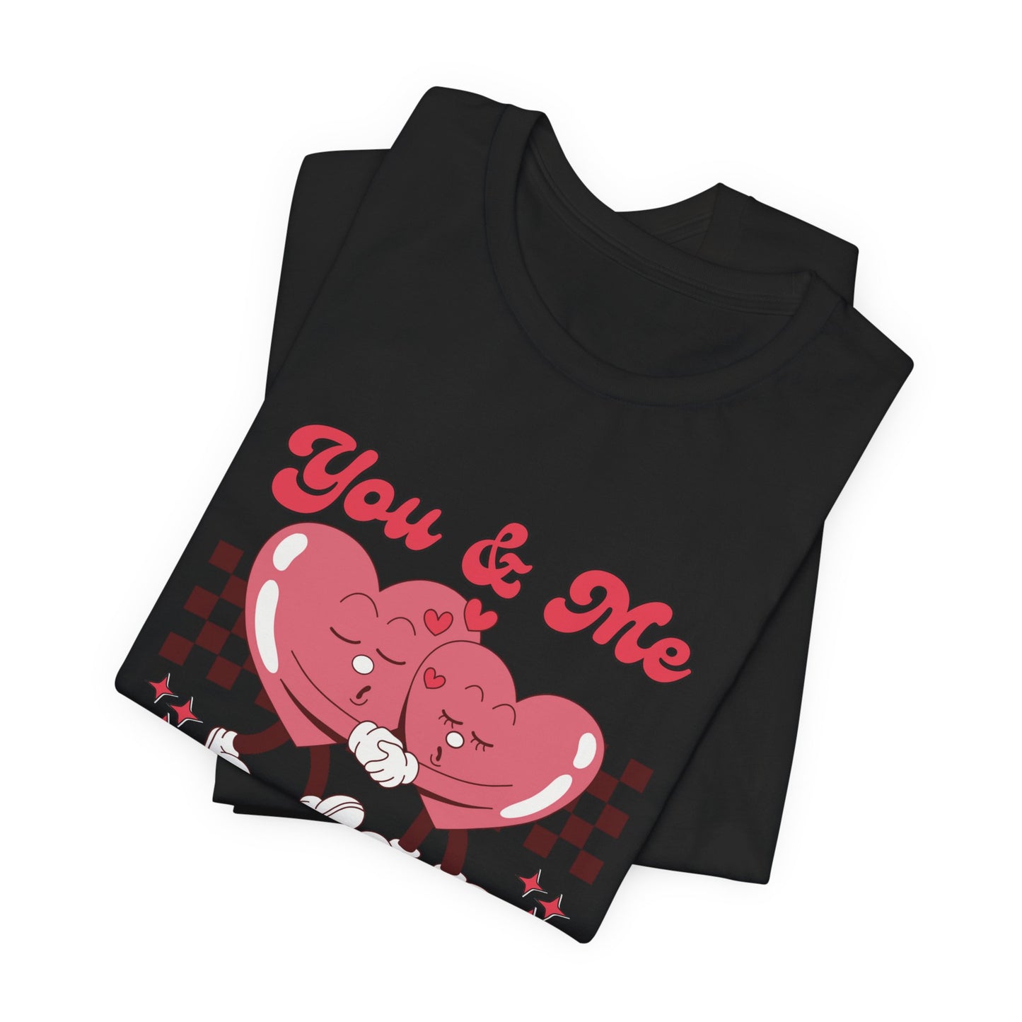 You And Me Always Together Customized Unisex Jersey Short Sleeve Tee