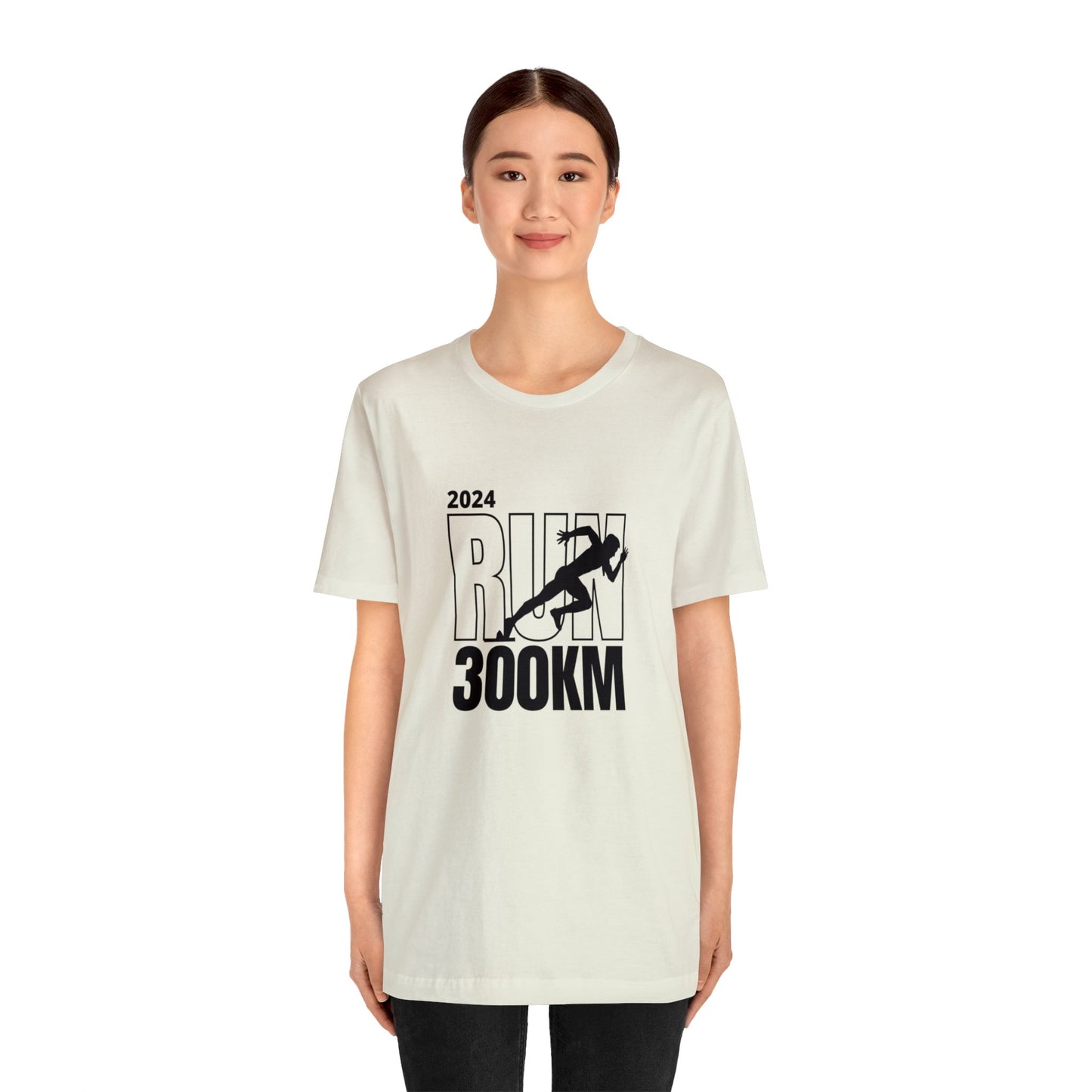 2024 Run And Move Fast Customized Unisex Jersey Short Sleeve Tee