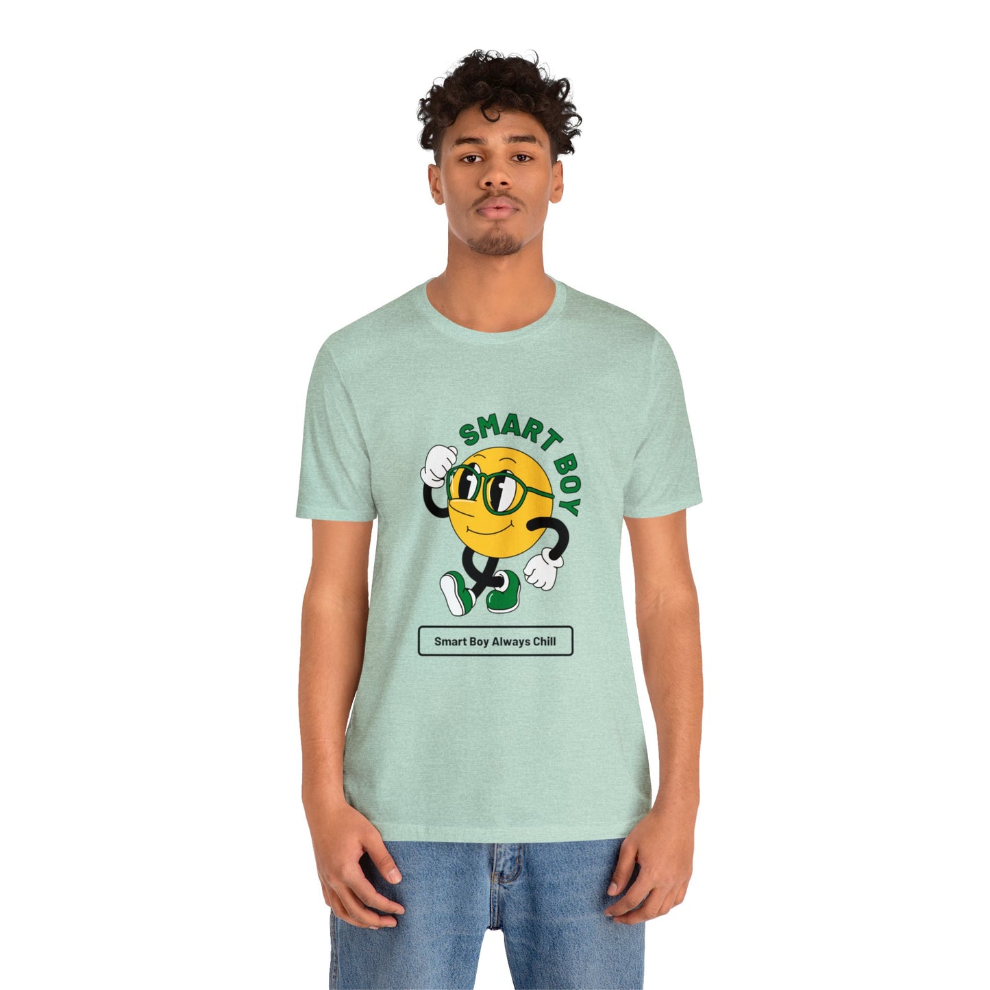 Smart Boy Always Chill Customized Unisex Jersey Short Sleeve Tee