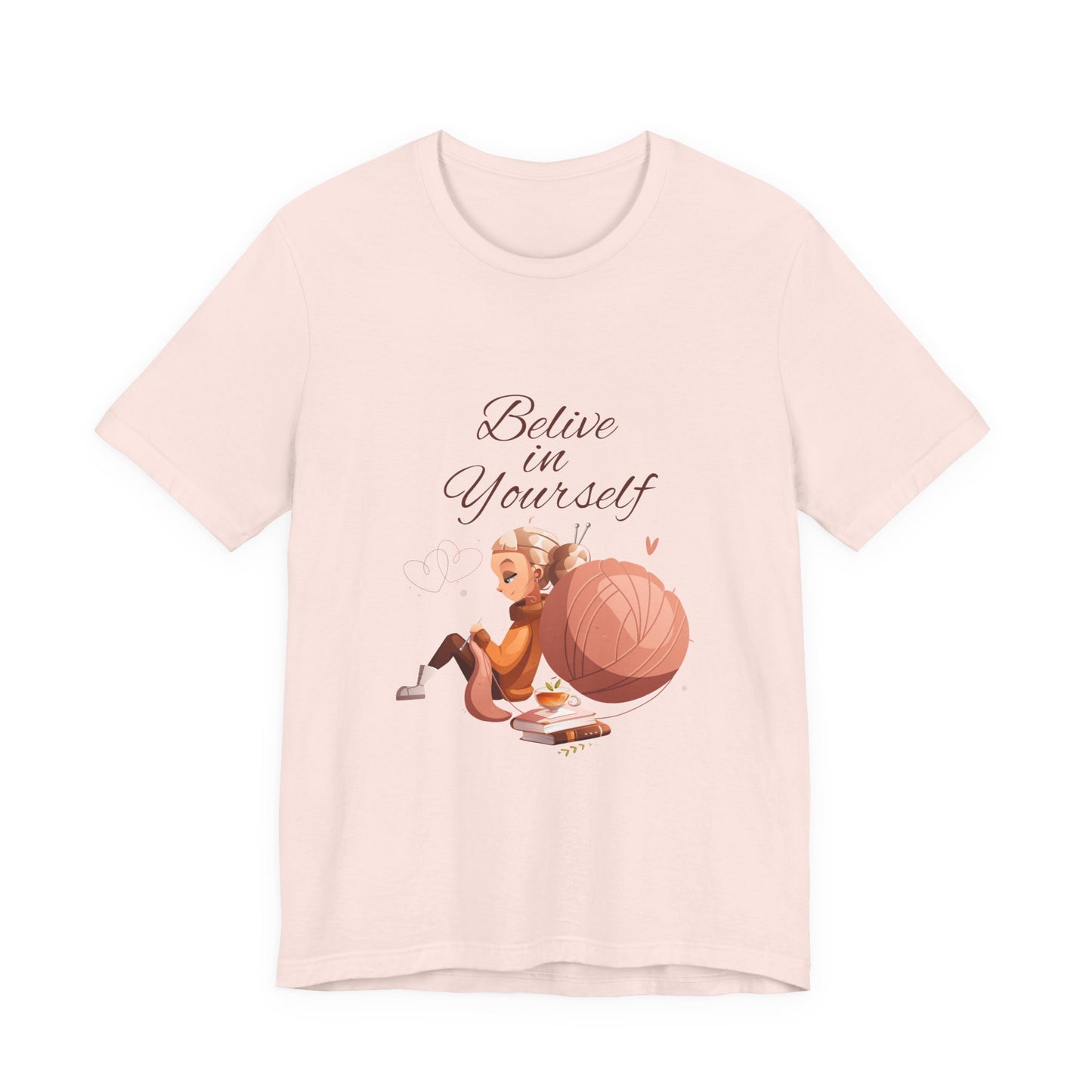 Believe in Yourself Customized Unisex Jersey Short Sleeve Tee