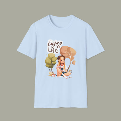 Enjoy Life Customized Unisex Jersey Short Sleeve Tee