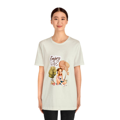 Enjoy Life Customized Unisex Jersey Short Sleeve Tee