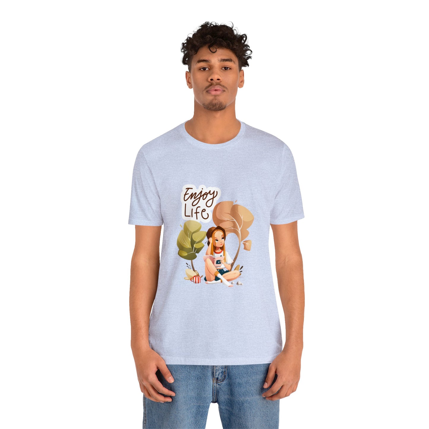 Enjoy Life Customized Unisex Jersey Short Sleeve Tee