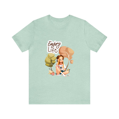 Enjoy Life Customized Unisex Jersey Short Sleeve Tee