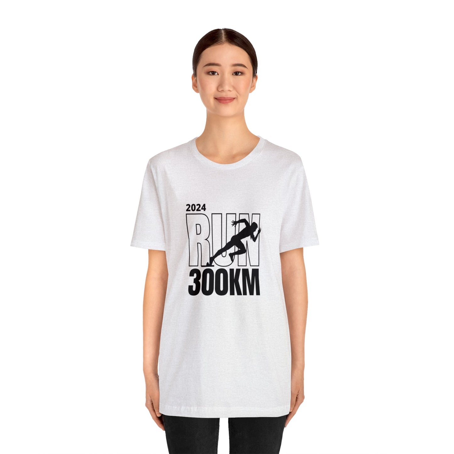 2024 Run And Move Fast Customized Unisex Jersey Short Sleeve Tee