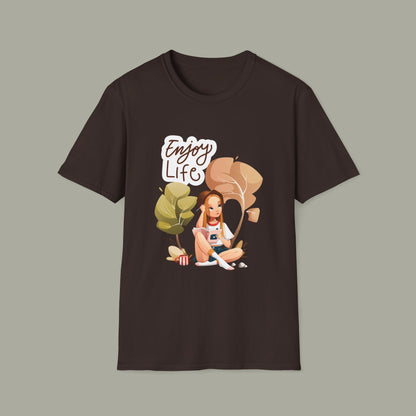 Enjoy Life Customized Unisex Jersey Short Sleeve Tee