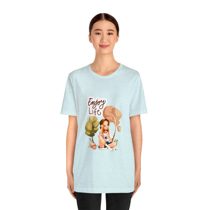 Enjoy Life Customized Unisex Jersey Short Sleeve Tee