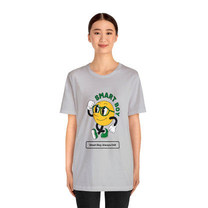 Smart Boy Always Chill Customized Unisex Jersey Short Sleeve Tee