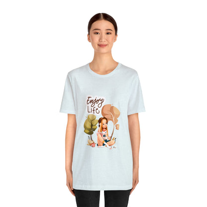Enjoy Life Customized Unisex Jersey Short Sleeve Tee
