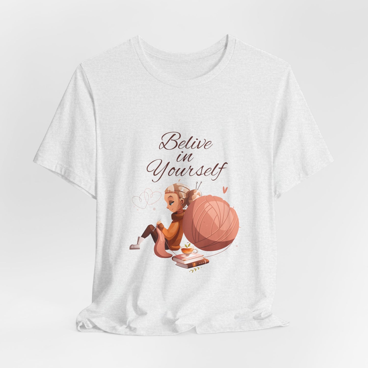 Believe in Yourself Customized Unisex Jersey Short Sleeve Tee
