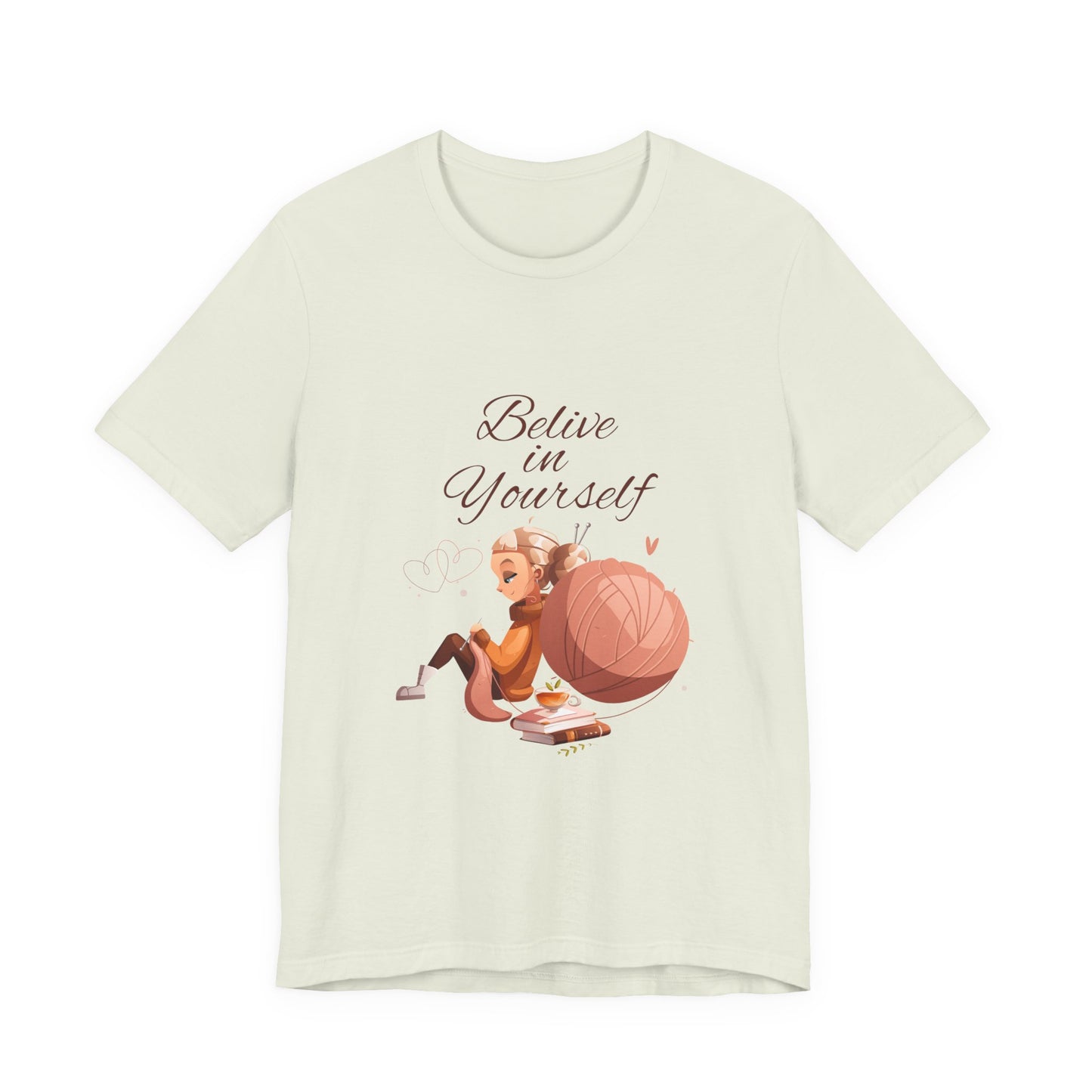 Believe in Yourself Customized Unisex Jersey Short Sleeve Tee