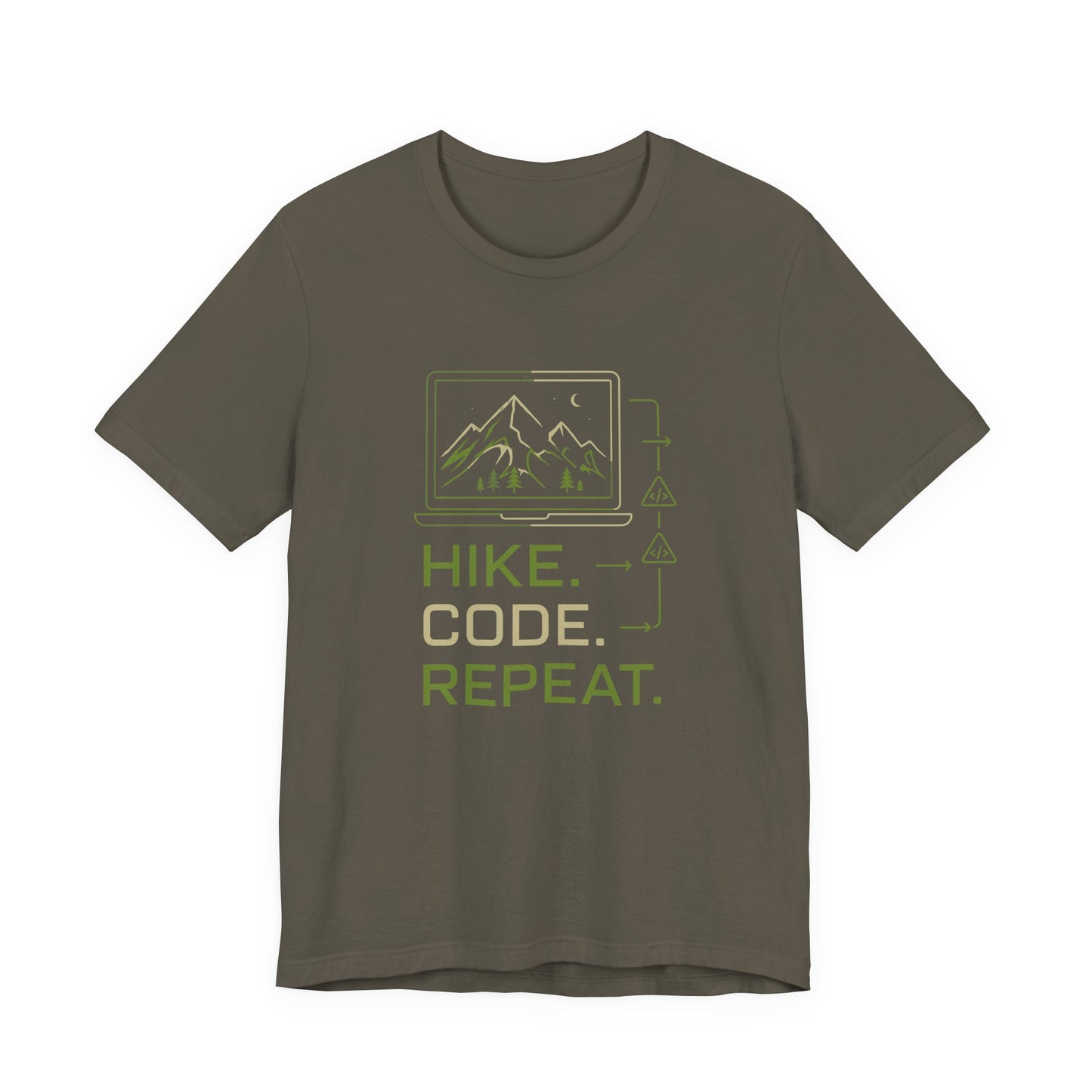 Hike Code Repeat T-Shirt