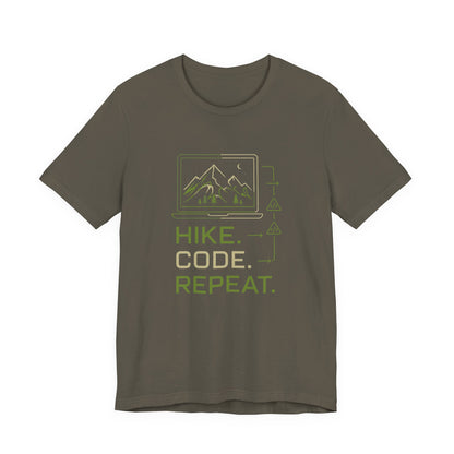 Hike Code Repeat T-Shirt