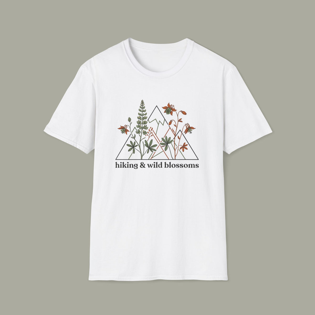 Hiking & Wild Blossoms T-Shirt