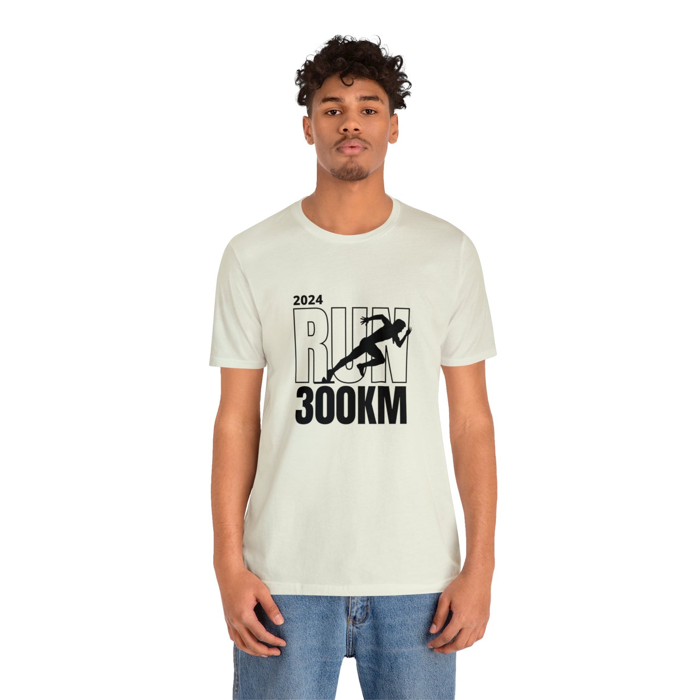 2024 Run And Move Fast Customized Unisex Jersey Short Sleeve Tee