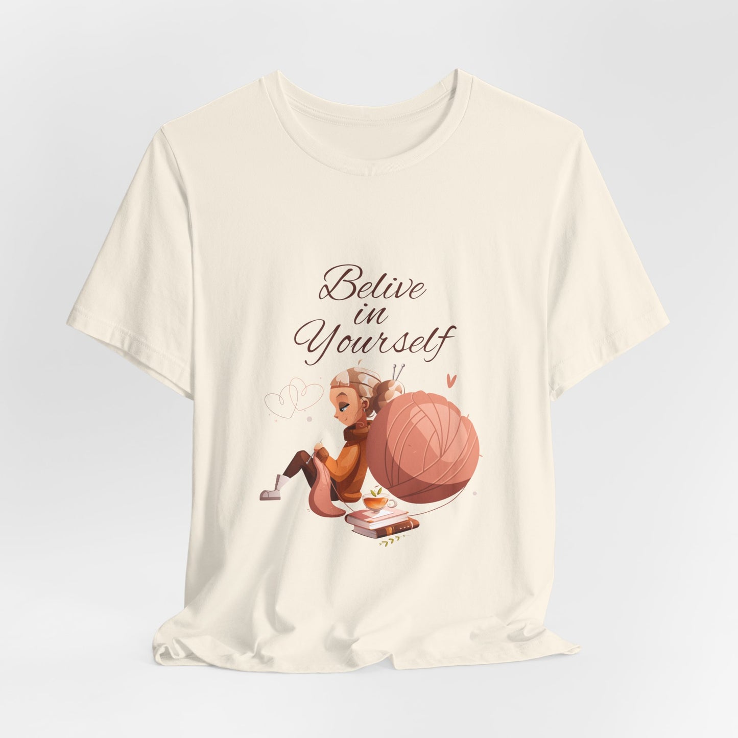 Believe in Yourself Customized Unisex Jersey Short Sleeve Tee