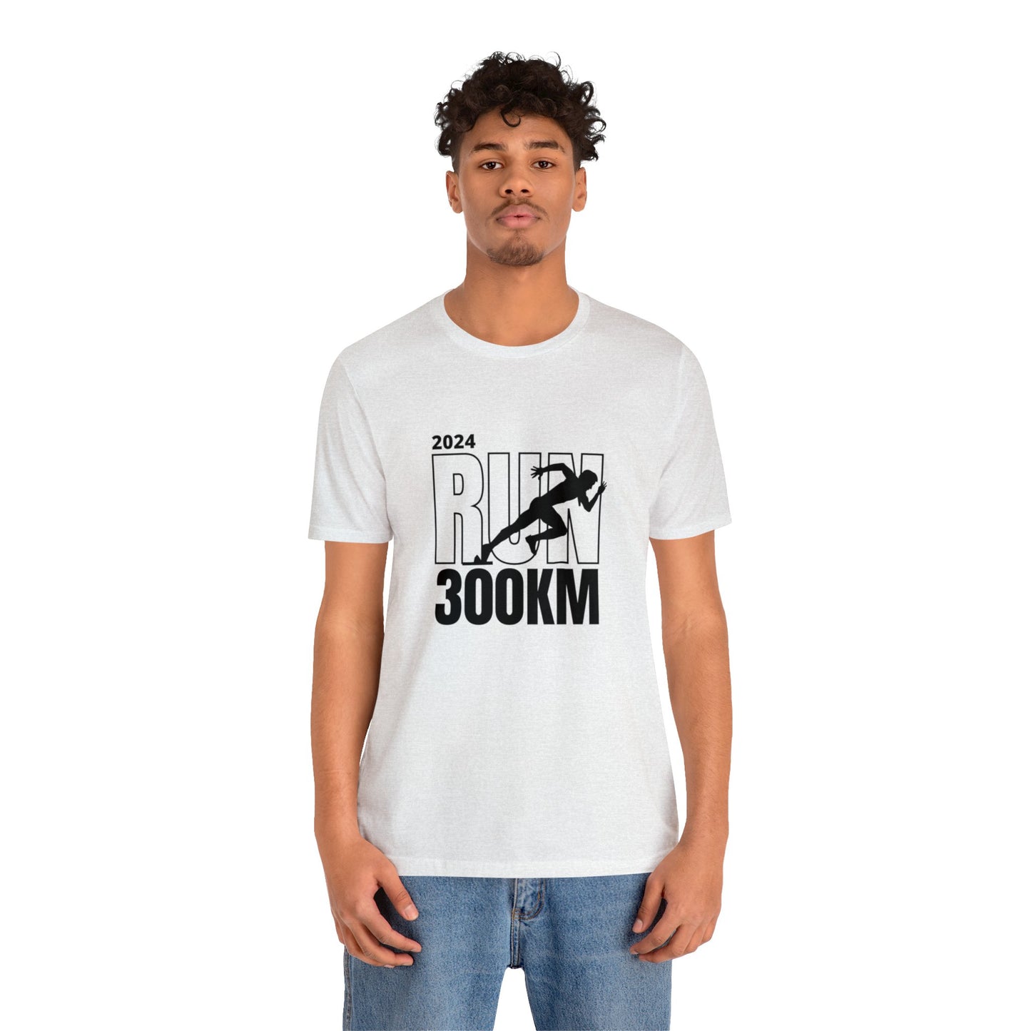 2024 Run And Move Fast Customized Unisex Jersey Short Sleeve Tee