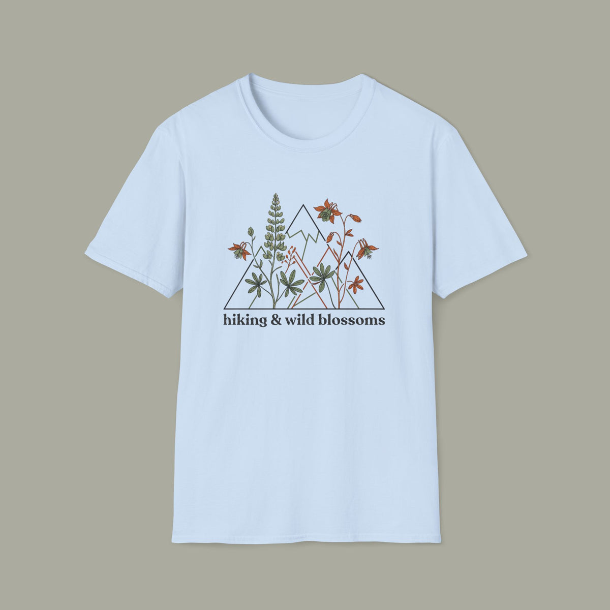 Hiking & Wild Blossoms T-Shirt