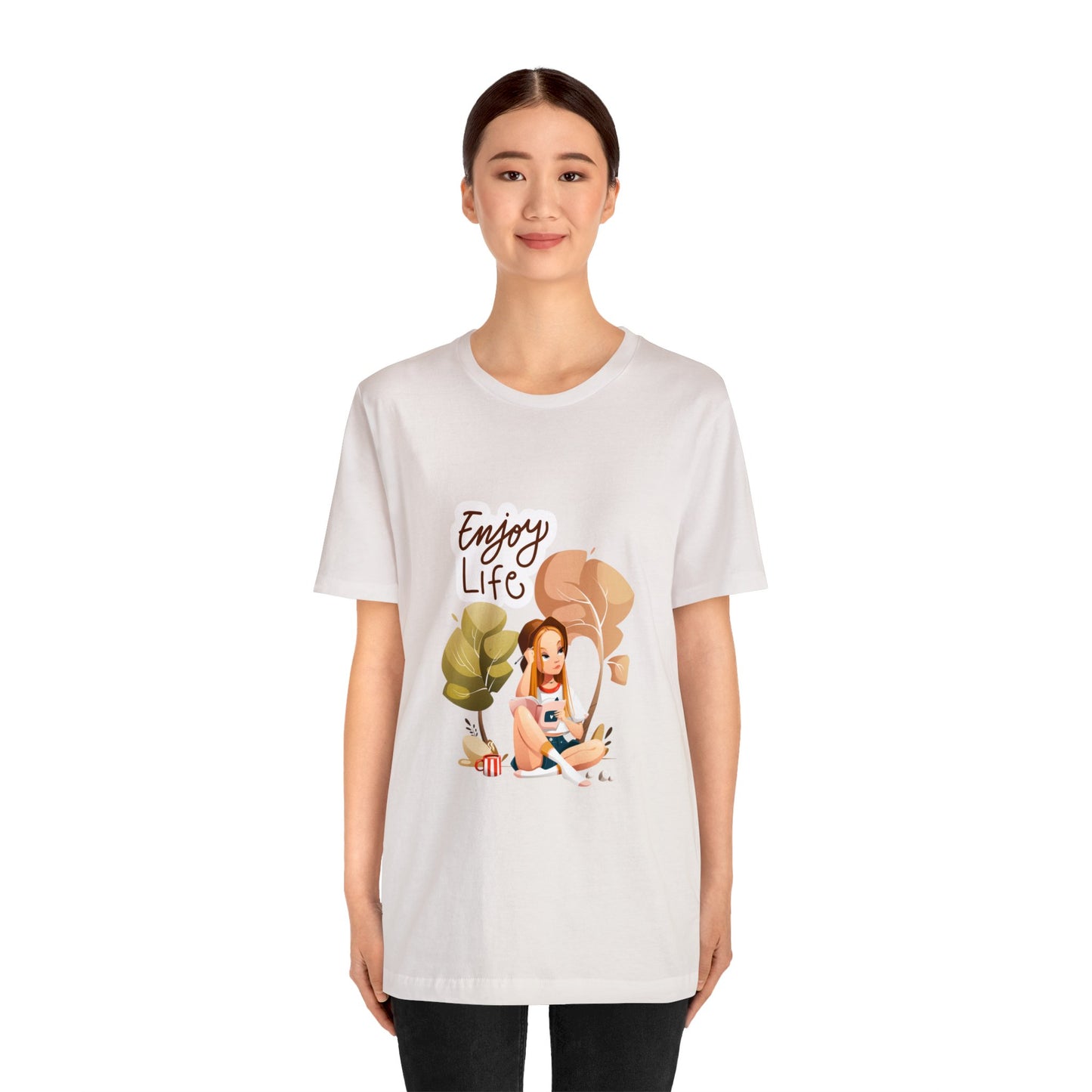 Enjoy Life Customized Unisex Jersey Short Sleeve Tee