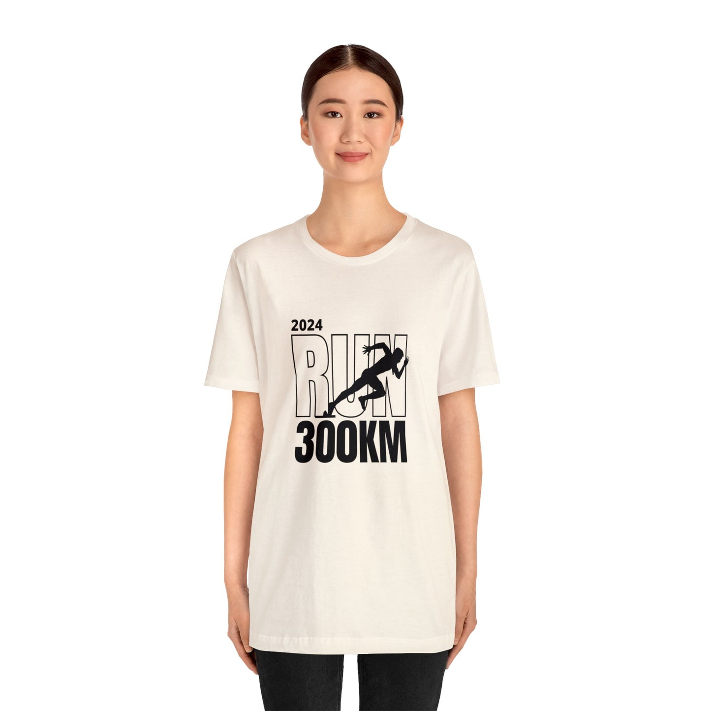 2024 Run And Move Fast Customized Unisex Jersey Short Sleeve Tee