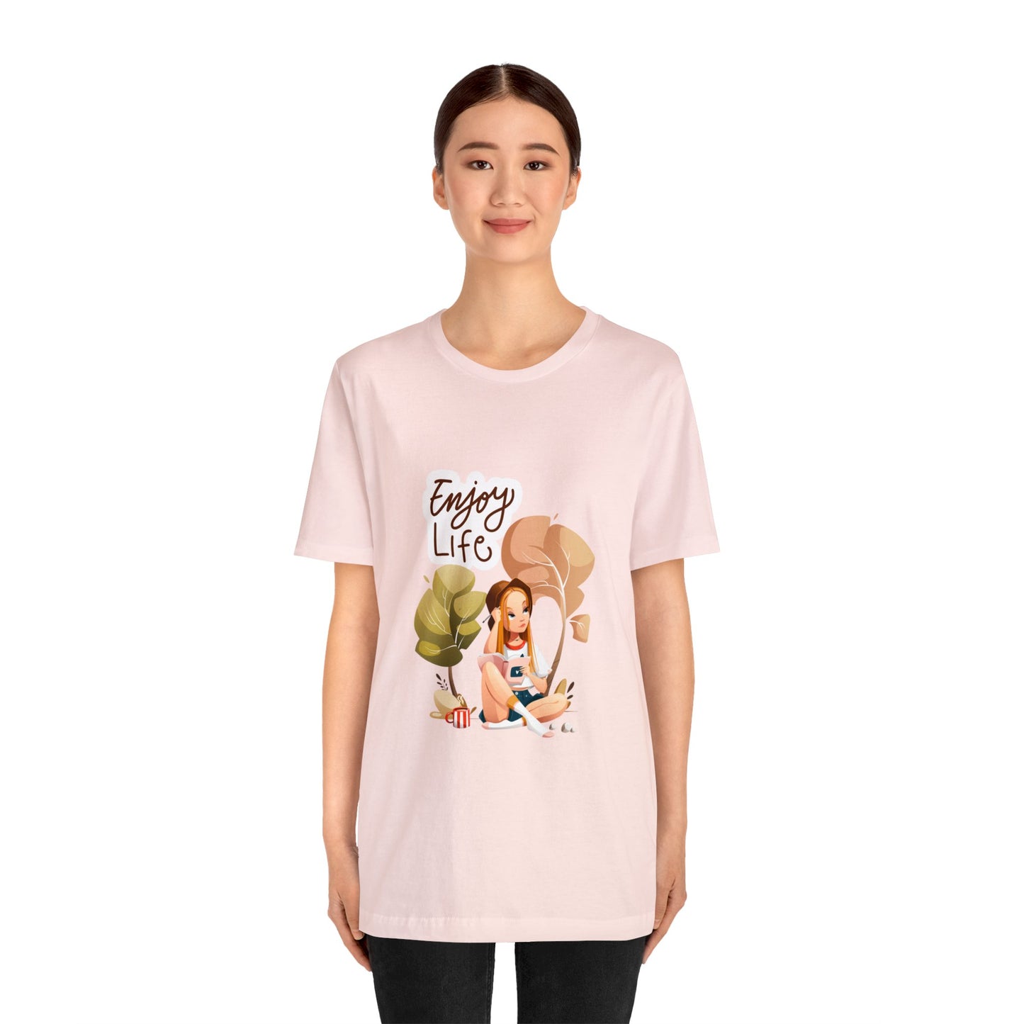 Enjoy Life Customized Unisex Jersey Short Sleeve Tee