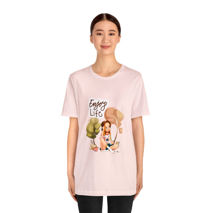 Enjoy Life Customized Unisex Jersey Short Sleeve Tee