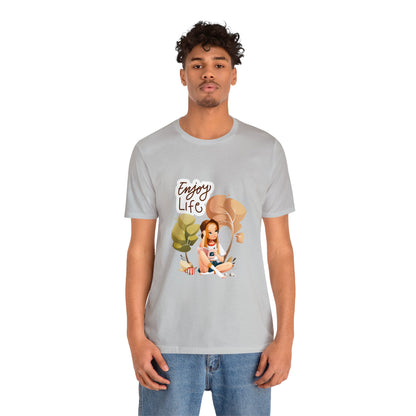 Enjoy Life Customized Unisex Jersey Short Sleeve Tee
