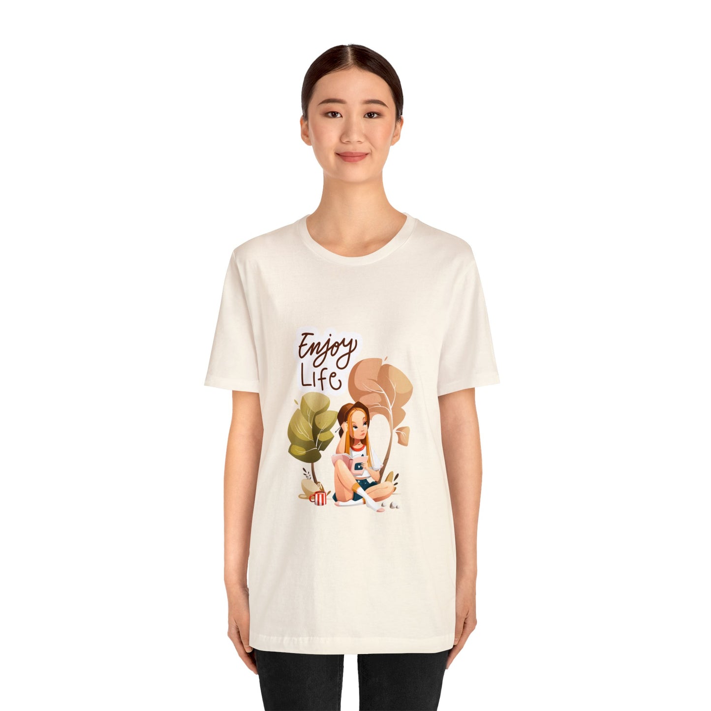 Enjoy Life Customized Unisex Jersey Short Sleeve Tee