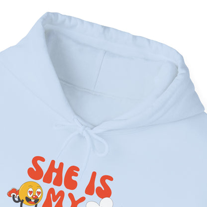 She is My Sweet Potato Customized Unisex Heavy Blend™ Hooded Sweatshirt