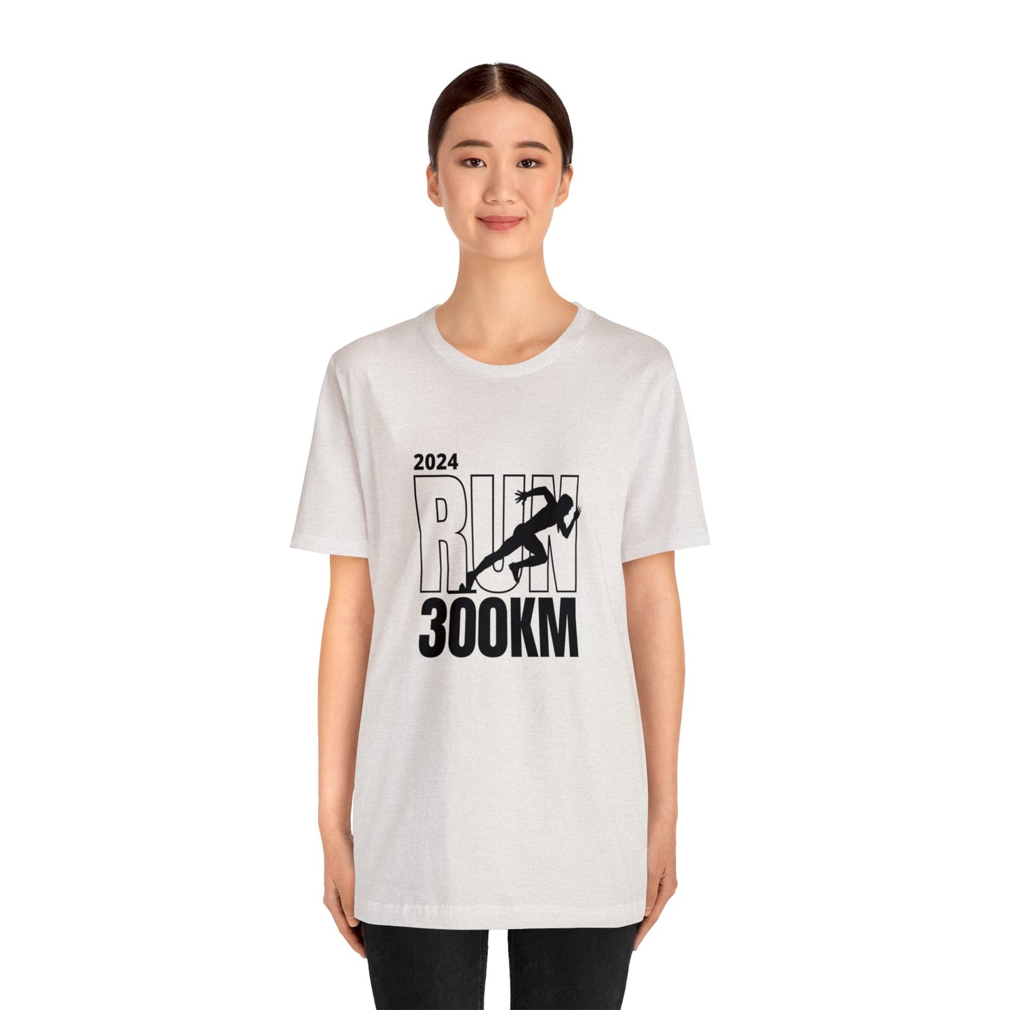 2024 Run And Move Fast Customized Unisex Jersey Short Sleeve Tee