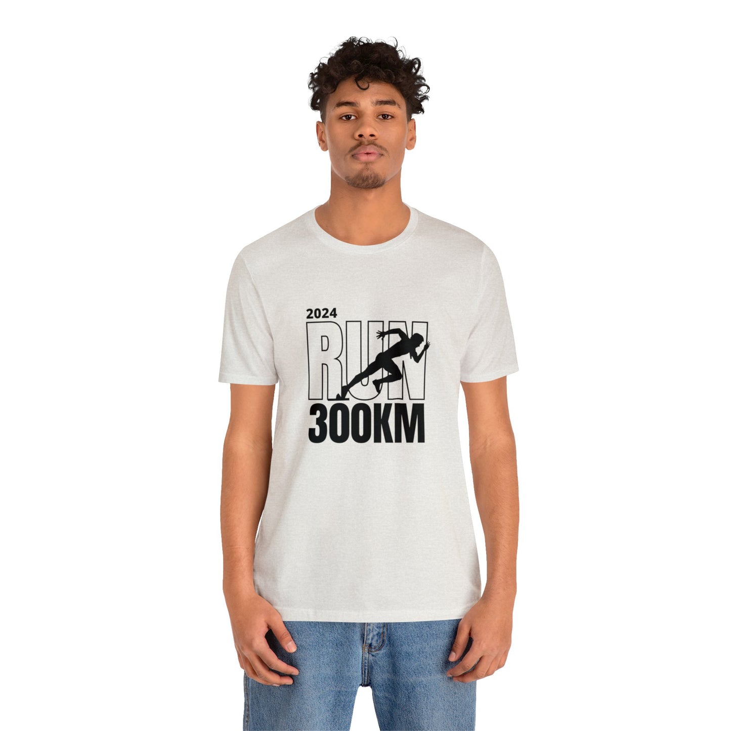 2024 Run And Move Fast Customized Unisex Jersey Short Sleeve Tee