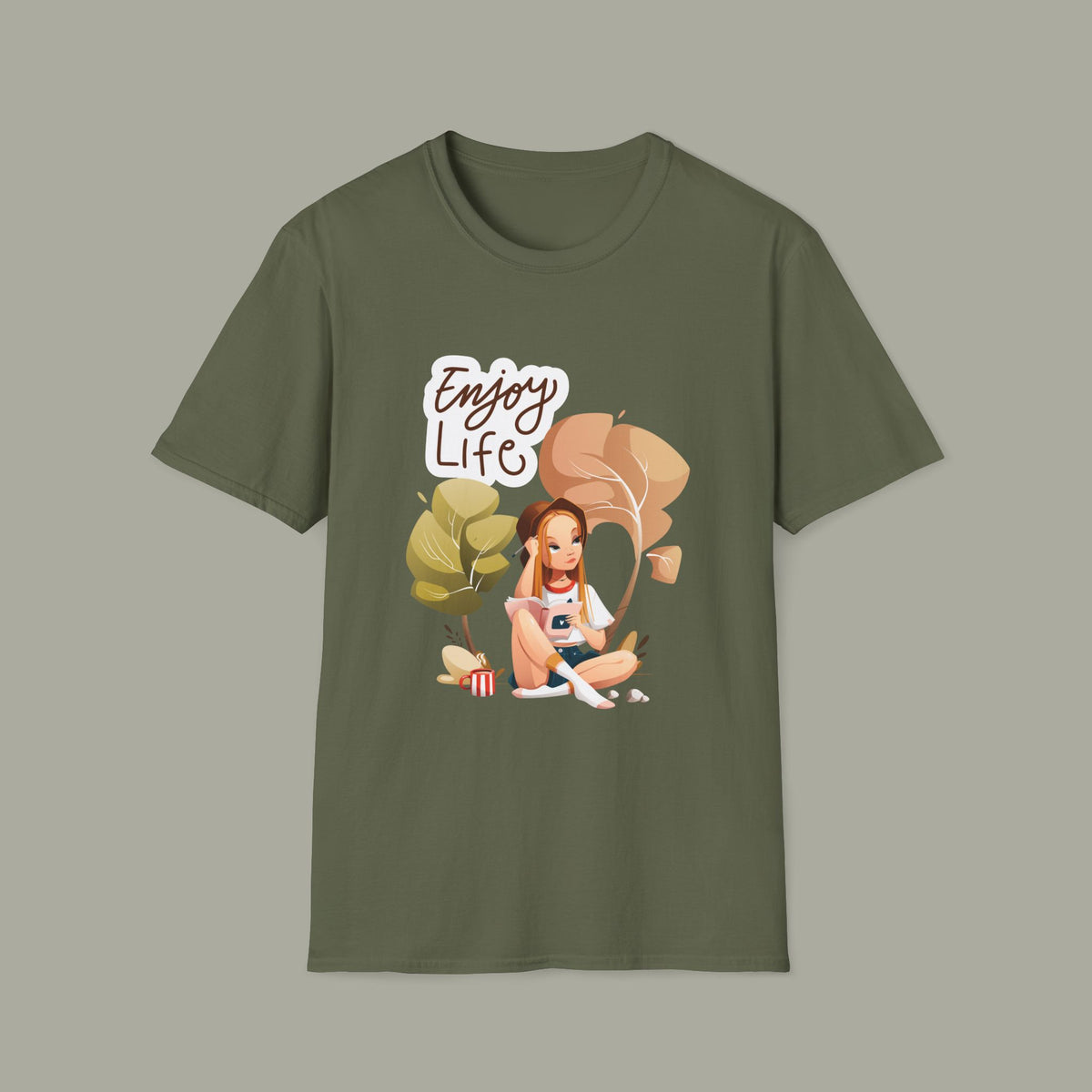 Enjoy Life Customized Unisex Jersey Short Sleeve Tee