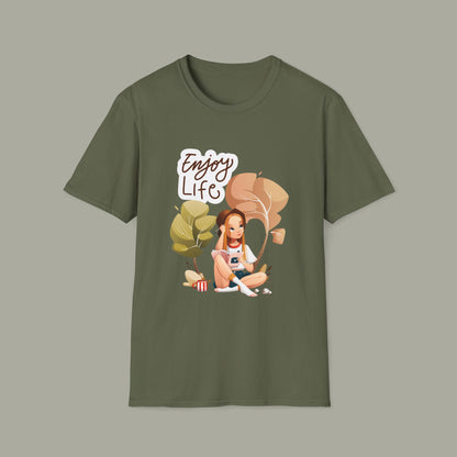 Enjoy Life Customized Unisex Jersey Short Sleeve Tee