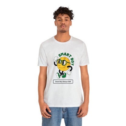 Smart Boy Always Chill Customized Unisex Jersey Short Sleeve Tee