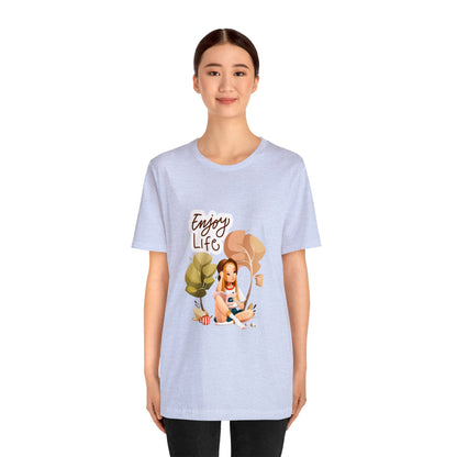 Enjoy Life Customized Unisex Jersey Short Sleeve Tee