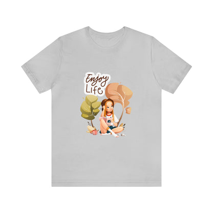 Enjoy Life Customized Unisex Jersey Short Sleeve Tee