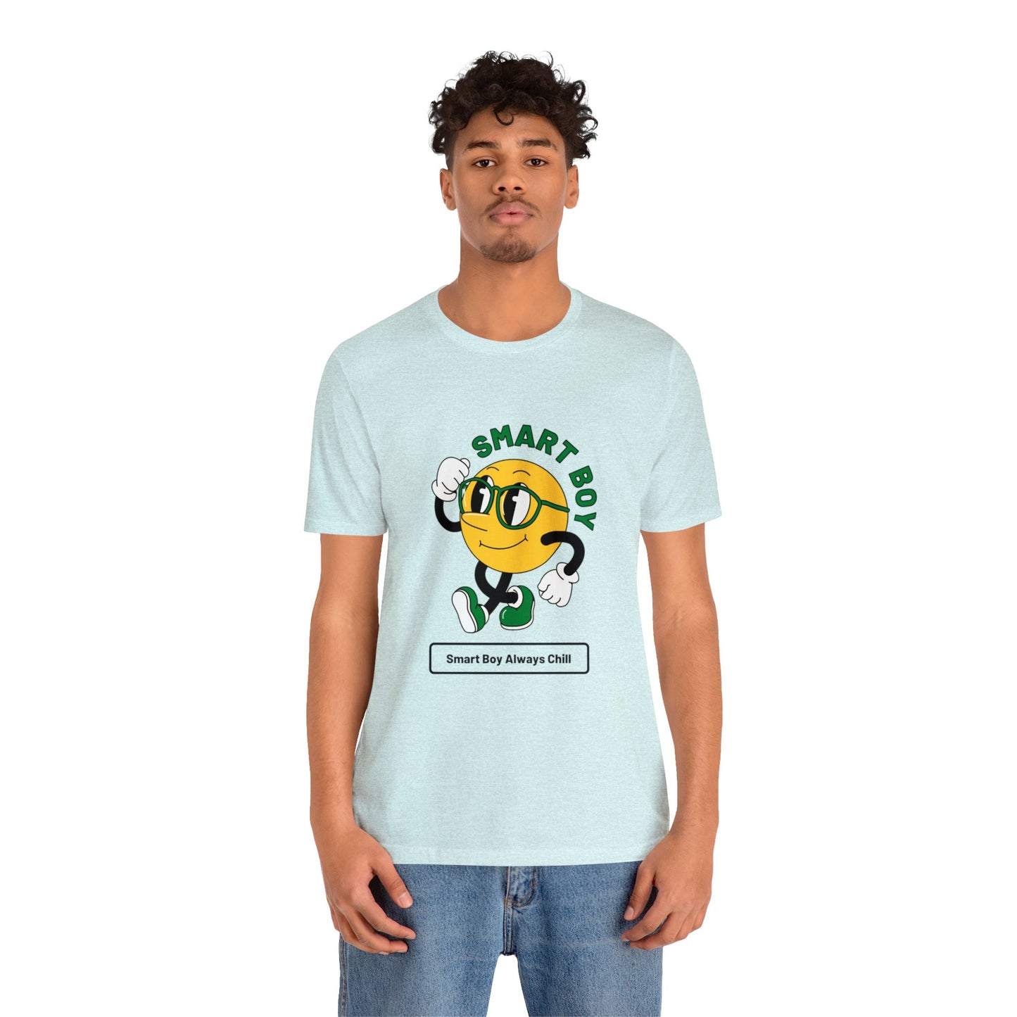 Smart Boy Always Chill Customized Unisex Jersey Short Sleeve Tee