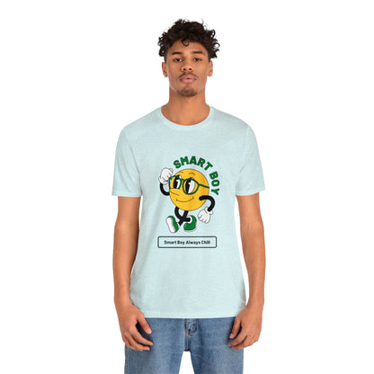 Smart Boy Always Chill Customized Unisex Jersey Short Sleeve Tee