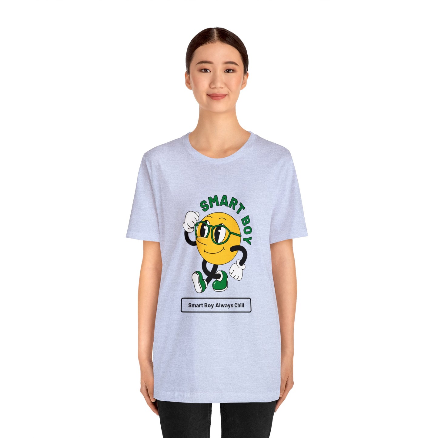 Smart Boy Always Chill Customized Unisex Jersey Short Sleeve Tee