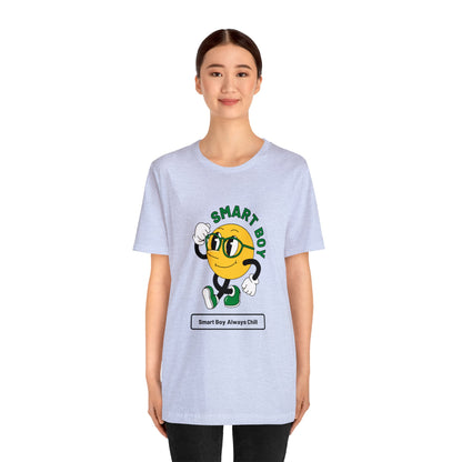 Smart Boy Always Chill Customized Unisex Jersey Short Sleeve Tee
